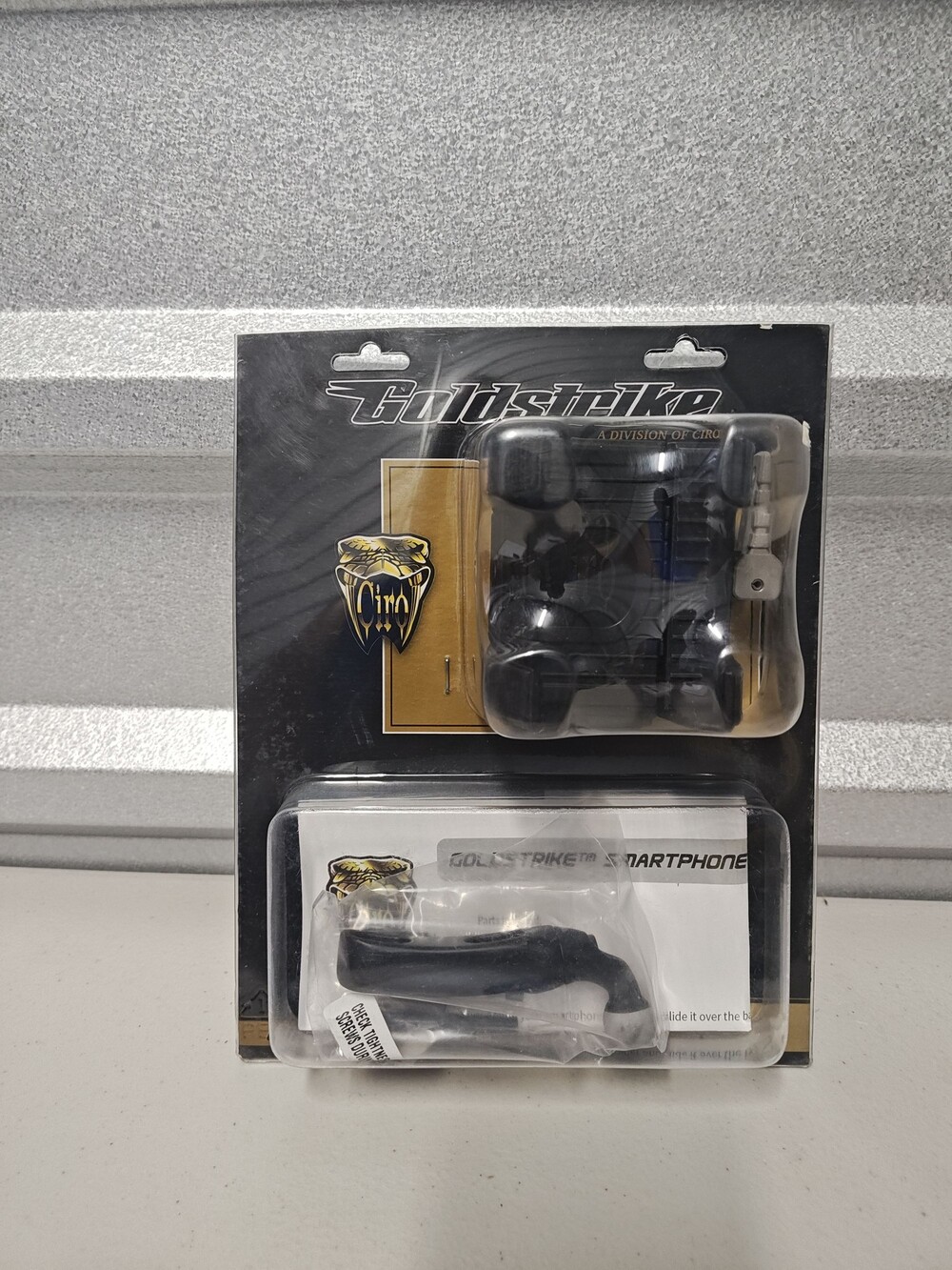 Goldstrike Smartphone Holder Black Perch Mount Part 58319 Motorcycle